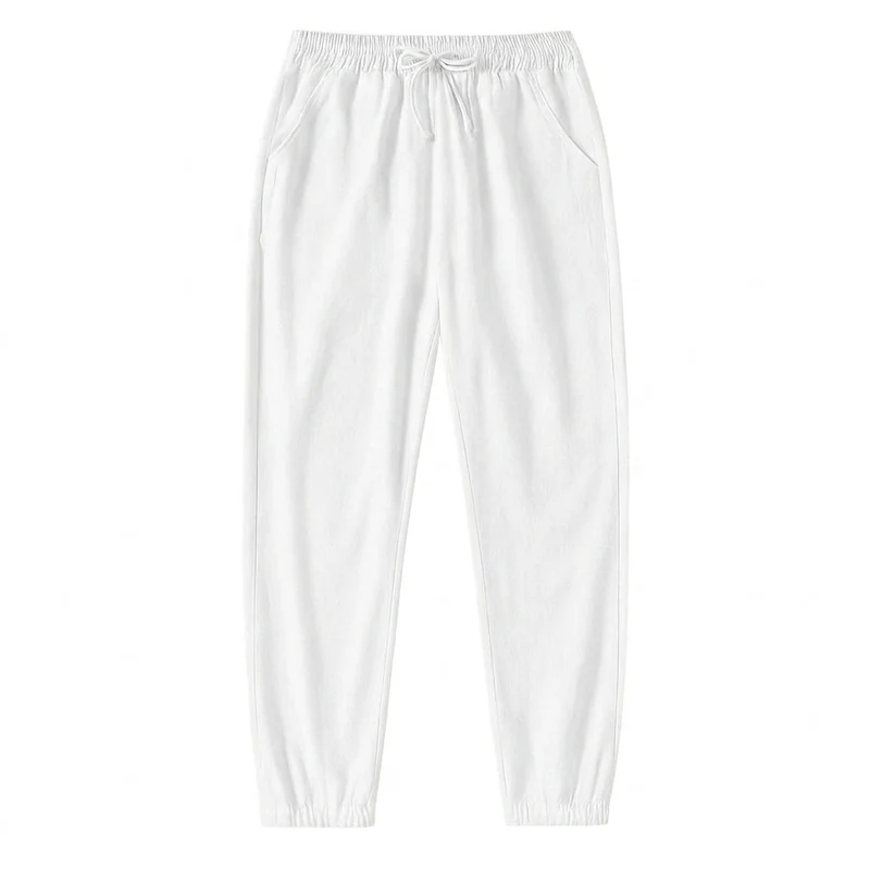 Herren-Jogginghose mit Kordelzug und elastischen Bündchen