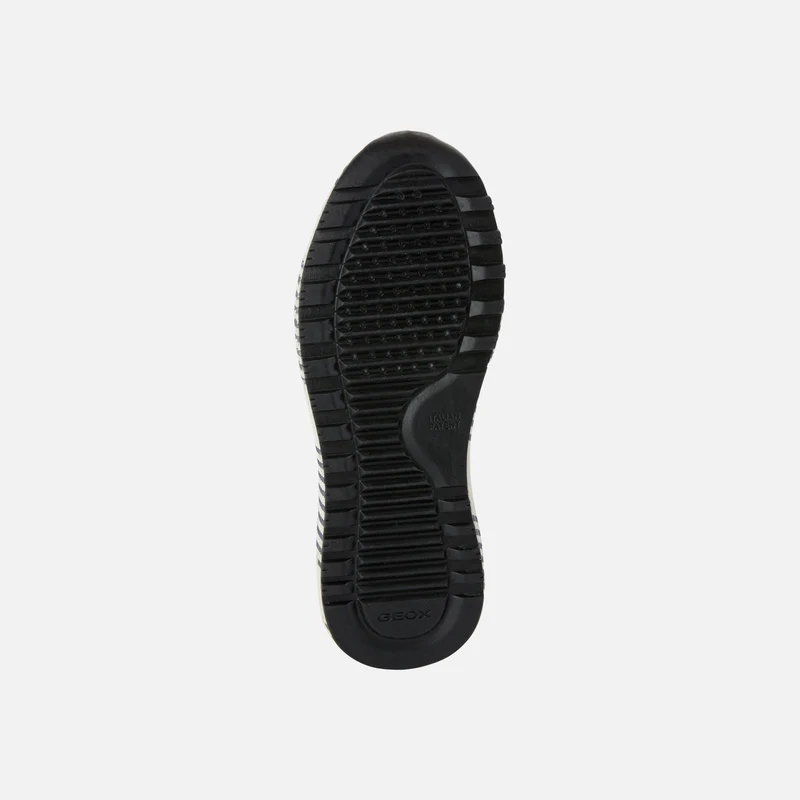 Geox Kinder J Alben BA Trainer – Weiß / Rot