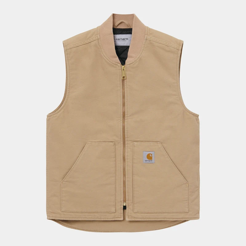 Carhartt WIP Klassische Herrenweste – Dusty Hamilton Brown
