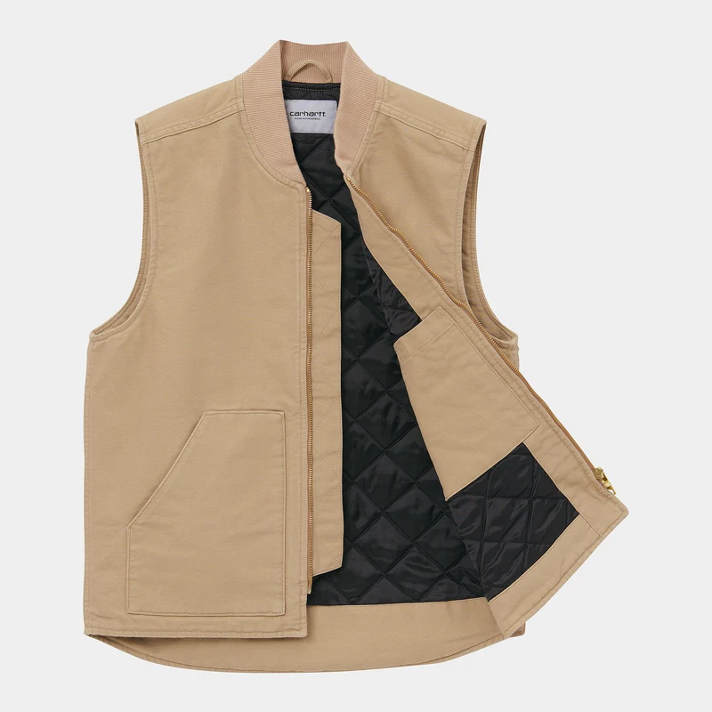 Carhartt WIP Klassische Herrenweste – Dusty Hamilton Brown