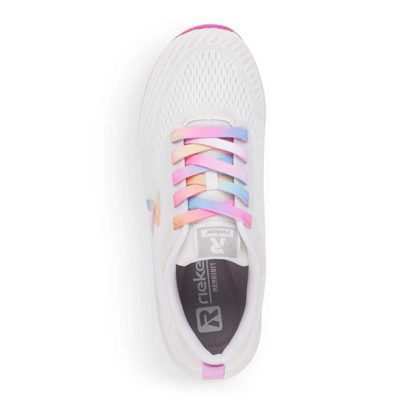 Rieker Revolution-Turnschuhe für Damen – Weiß
