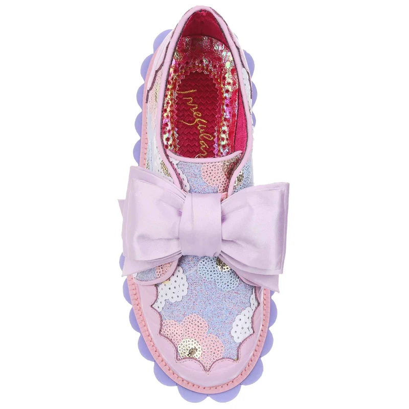 Irregular Choice Plätzchenschneider-Plateauschuh für Damen – Flieder