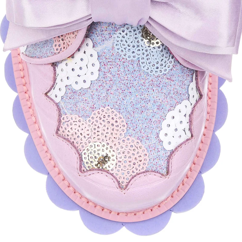 Irregular Choice Plätzchenschneider-Plateauschuh für Damen – Flieder