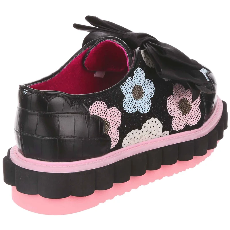 Irregular Choice Plätzchenschneider-Plateauschuh für Damen – Schwarz