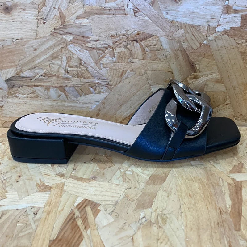 Kate Appleby Damen Mendip Sandale - Schwarz