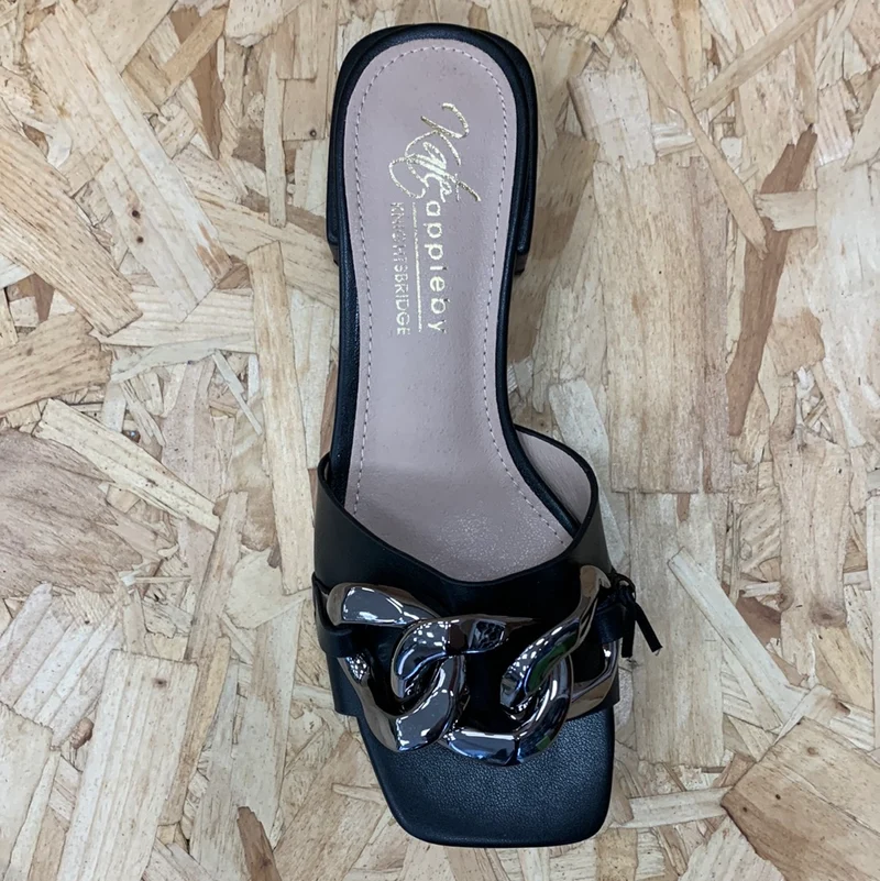 Kate Appleby Damen Mendip Sandale - Schwarz