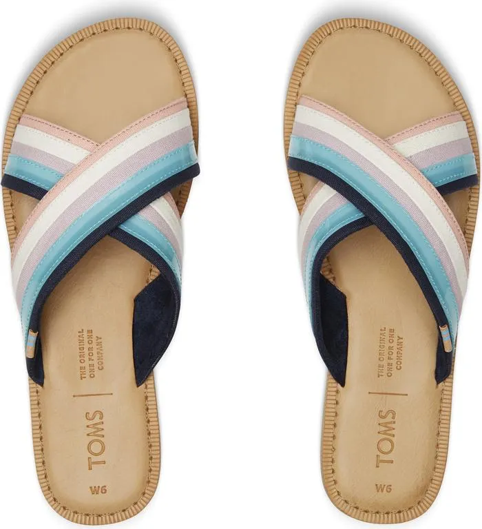 TOMS Viv Sandale für Damen – Marineblau