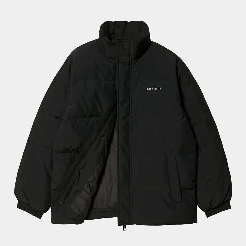 Carhartt WIP Herren Danville Jacke – Schwarz / Weiß