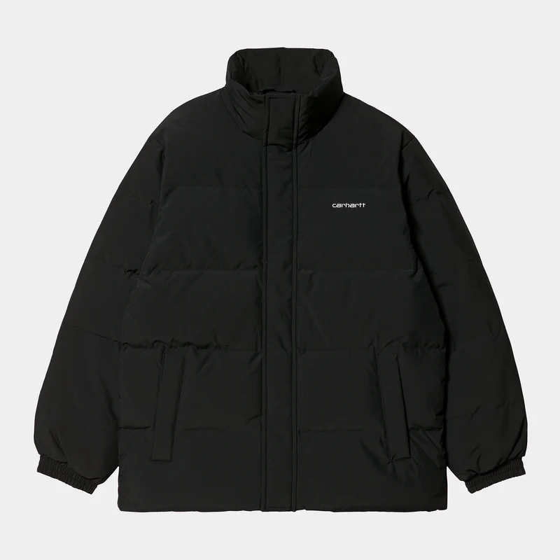 Carhartt WIP Herren Danville Jacke – Schwarz / Weiß