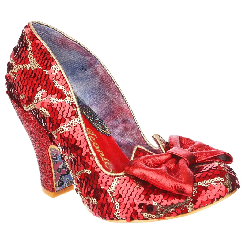 Irregular Choice Damen Nick of Time High Heel - Rot