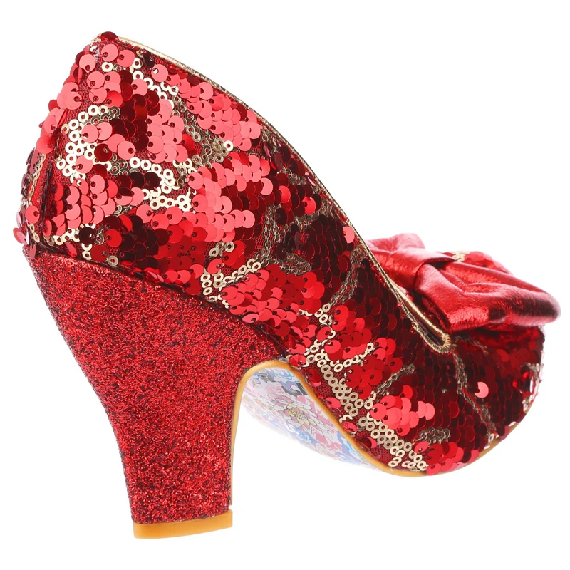 Irregular Choice Damen Nick of Time High Heel - Rot
