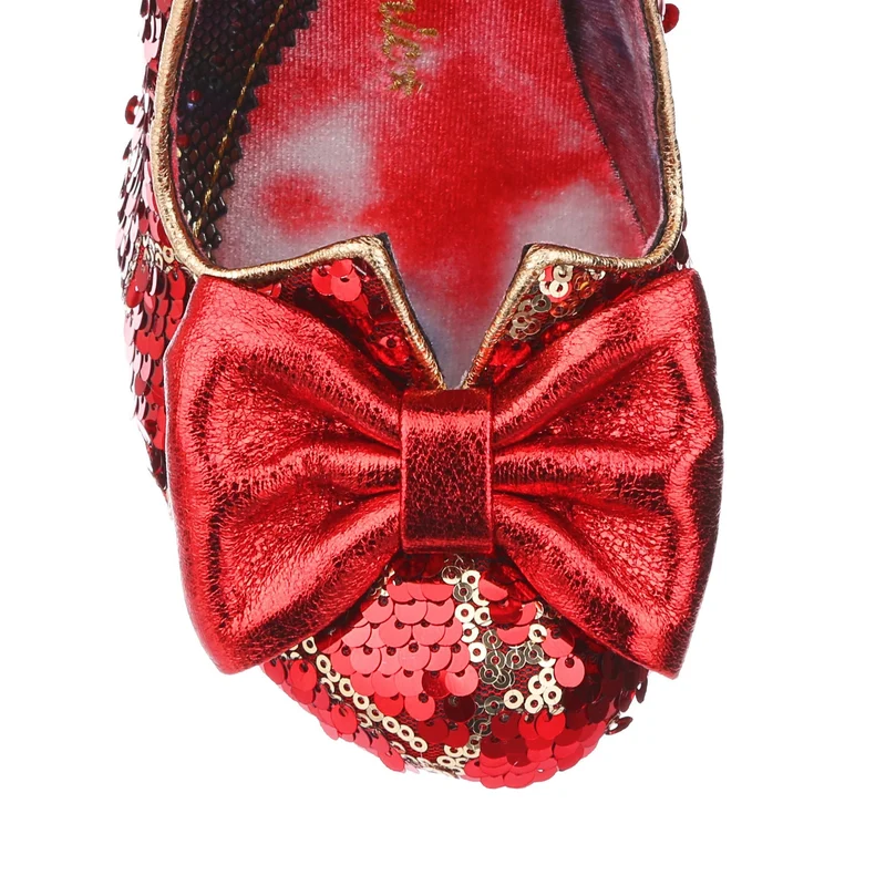 Irregular Choice Damen Nick of Time High Heel - Rot