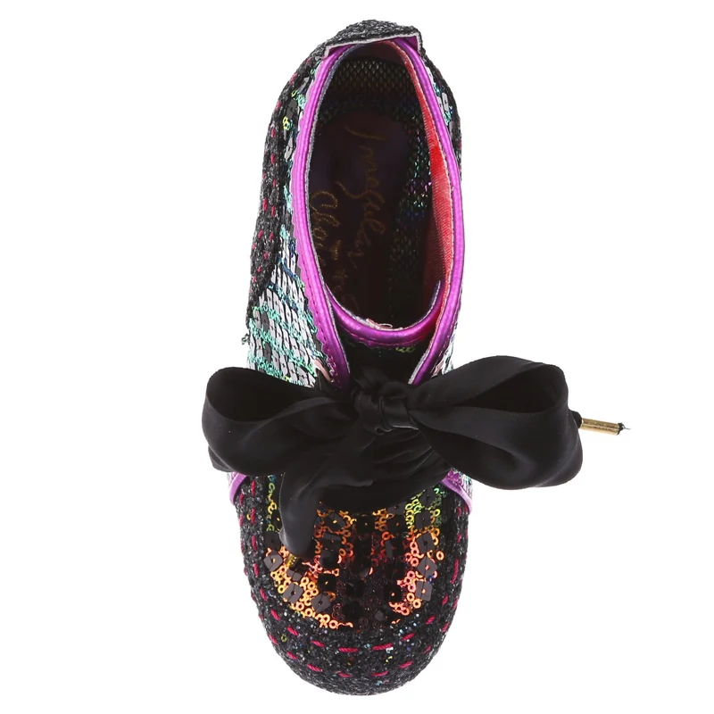 Irregular Choice Damen Abilgails Third Party Ankle Boot mit Absatz - Dunkelrosa