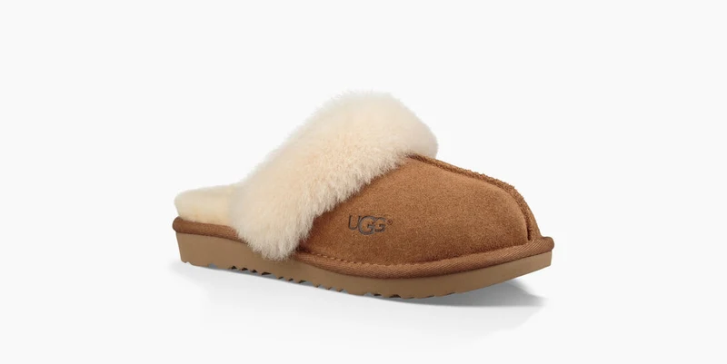 UGG Kinder Cosy II Slipper – Kastanie