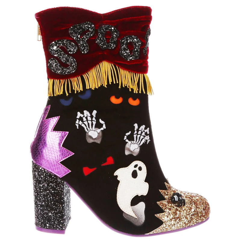 Irregular Choice Frauen Wer ist da? Schuhe mit hohem Absatz - Schwarz