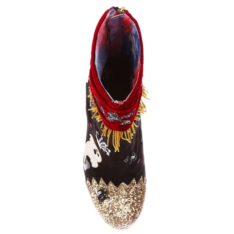 Irregular Choice Frauen Wer ist da? Schuhe mit hohem Absatz - Schwarz