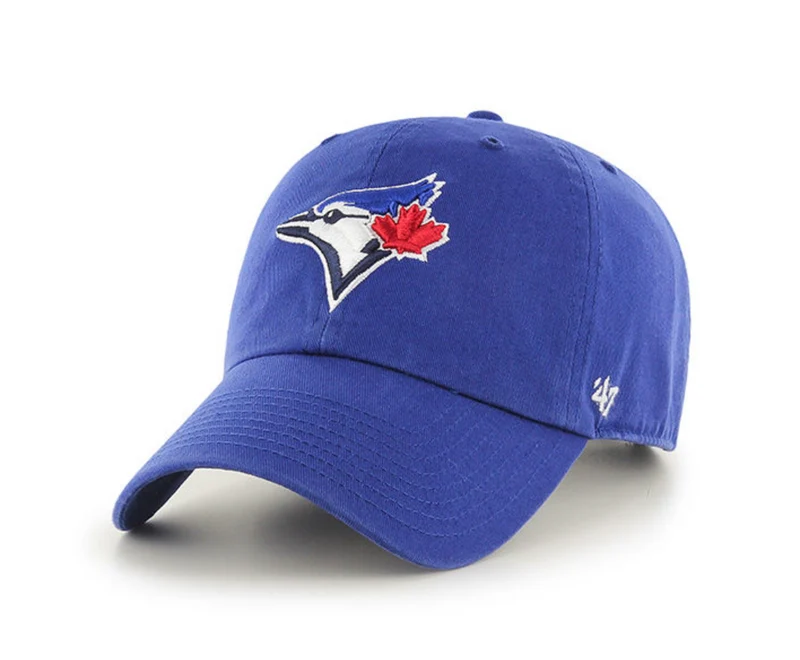 47 Brand Unisex Toronto Blue Jays Clean Up Cap – Royal