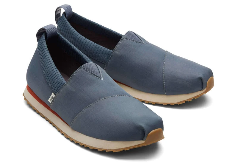 TOMS Herren Alpargata Resident Ripstop Espadrille – Dunkler Schiefer