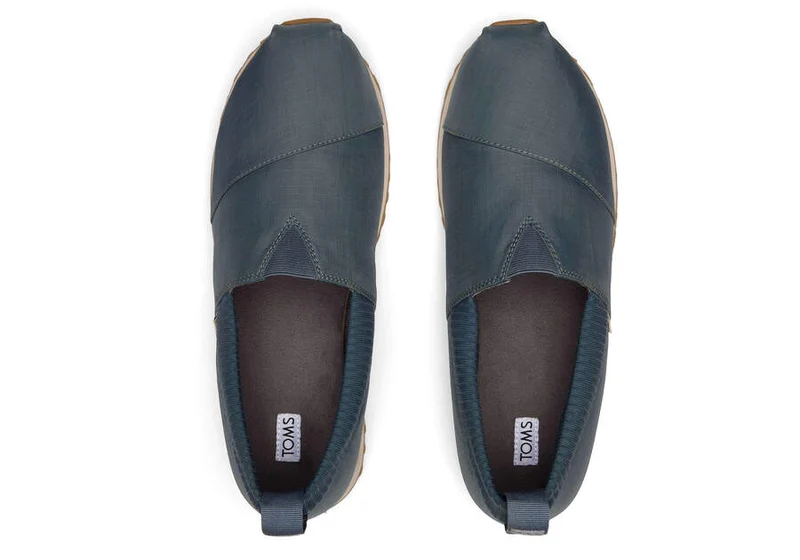 TOMS Herren Alpargata Resident Ripstop Espadrille – Dunkler Schiefer