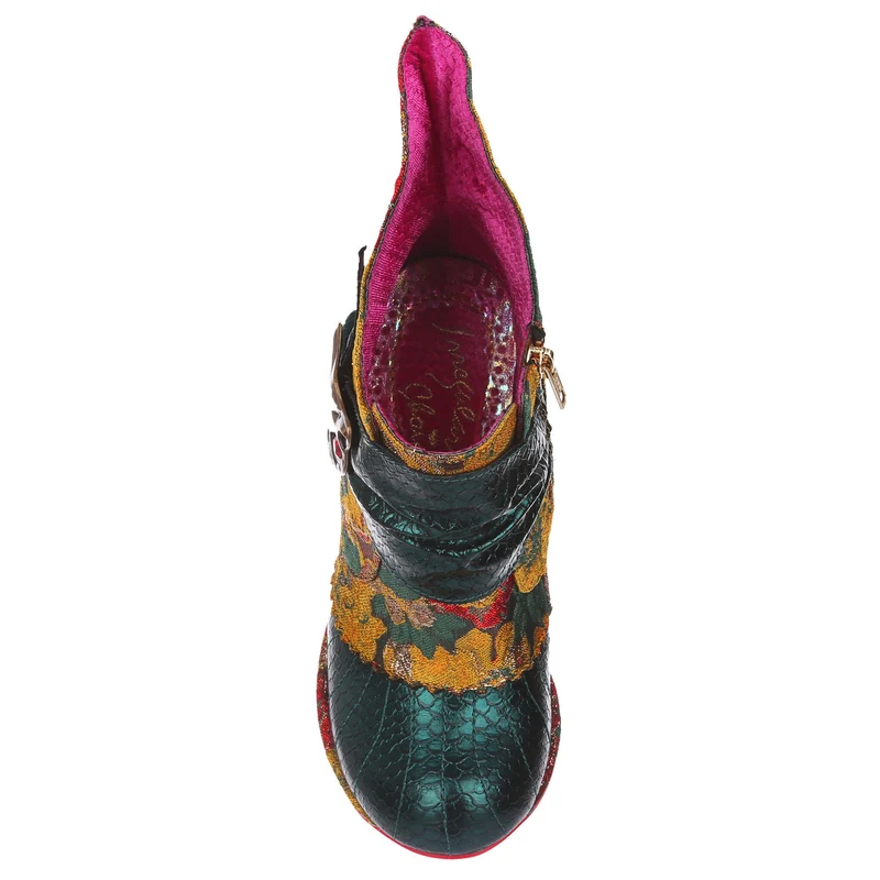 Irregular Choice Damen Miaow High Heels - Grün Gelb