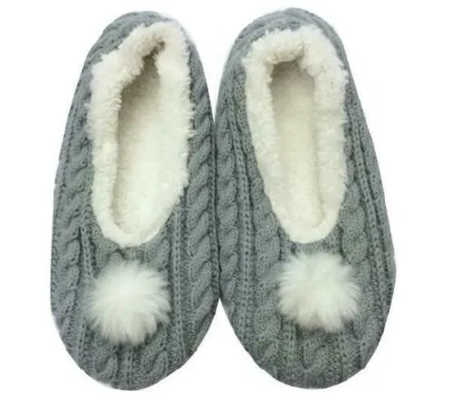 Bramble Ballerina-Slipper für Damen – Grau