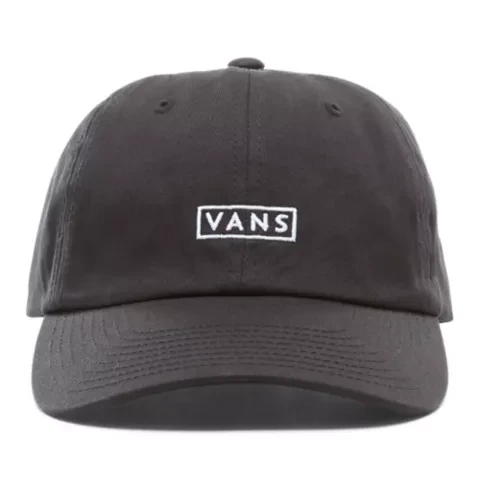 VANS Unisex gebogene Bill Jockey-Kappe – Schwarz
