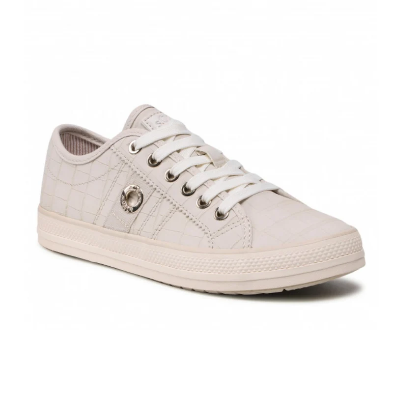 S.Oliver Damen Low Top Fashion Trainer - Weiß