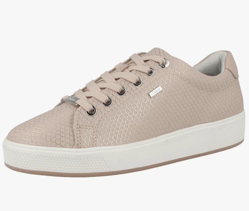 S.Oliver Damen Low Top Fashion Trainer – Zartrosa