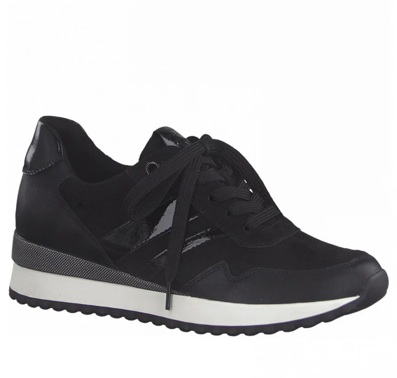 Marco Tozzi Damenmode-Trainer – Schwarz