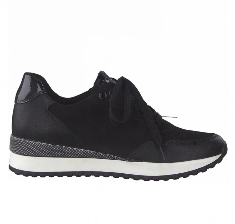Marco Tozzi Damenmode-Trainer – Schwarz