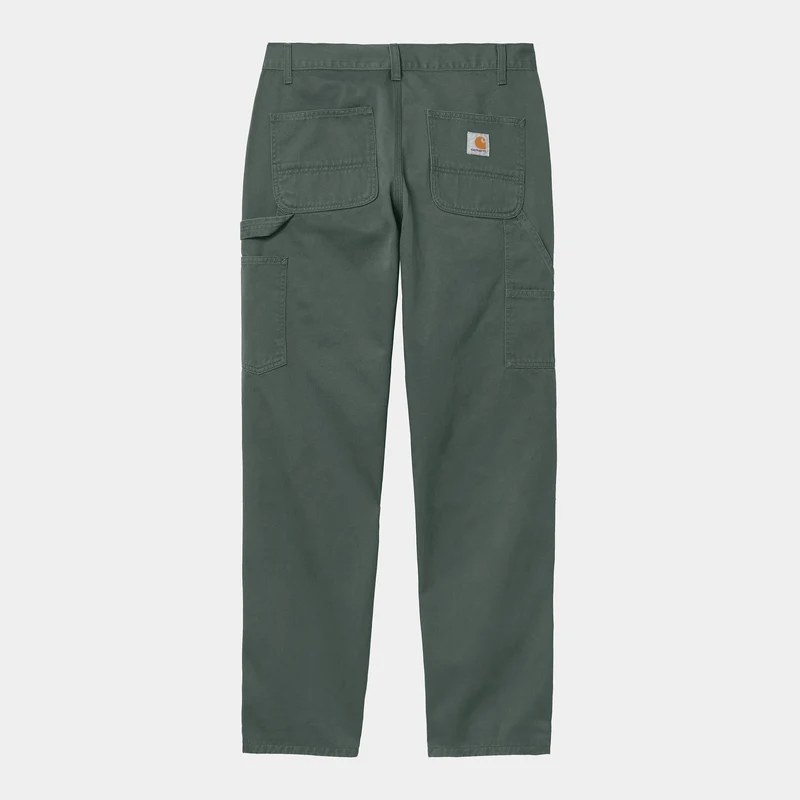 Carhartt WIP Herrenrucksack Single Knee Hose - Hemlockgrün Stone Washed