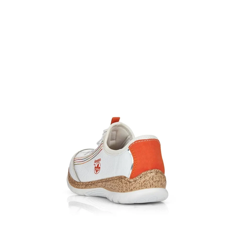 Rieker Modischer Slip-On-Trainer für Damen – Weiß