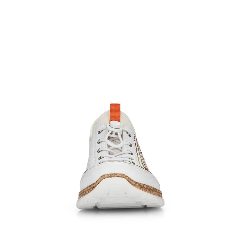 Rieker Modischer Slip-On-Trainer für Damen – Weiß