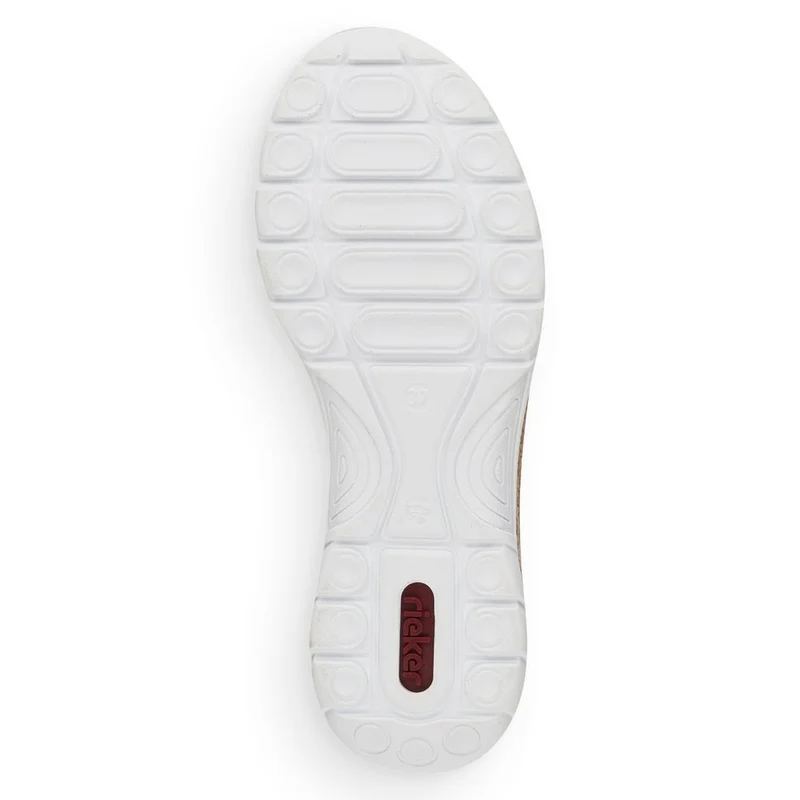 Rieker Modischer Slip-On-Trainer für Damen – Weiß
