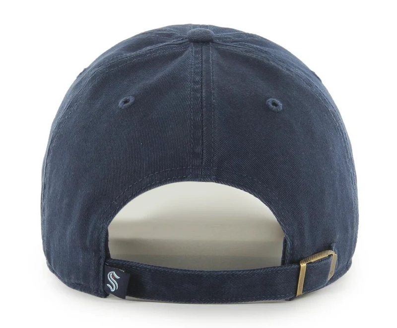 47 Brand Unisex Seattle Krakens Clean Up Cap – Marineblau