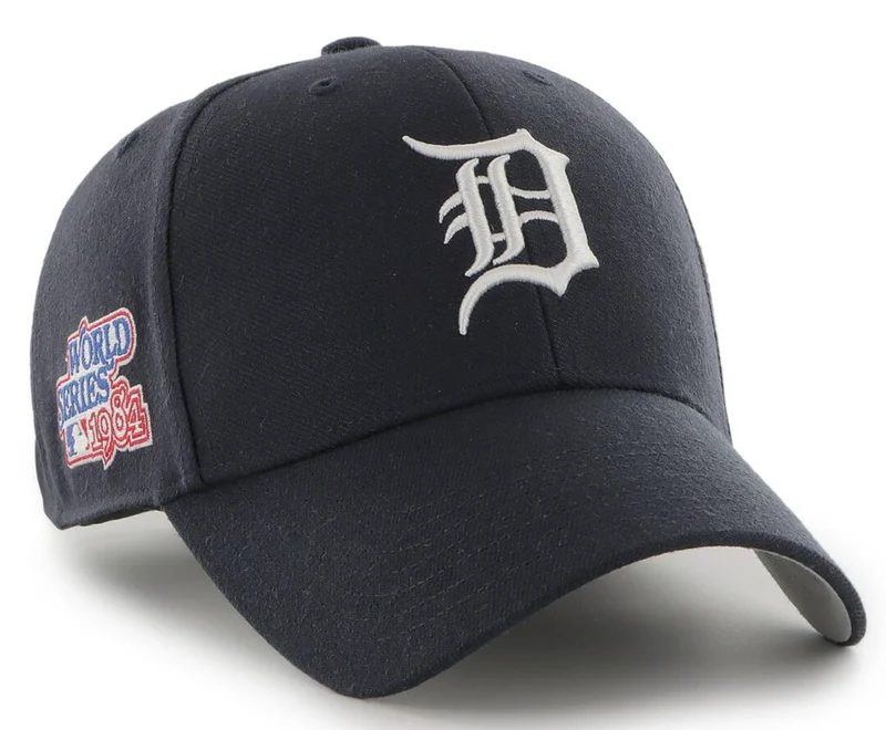 '47 Marke – Detroit Tigers World Series Cap – Marineblau
