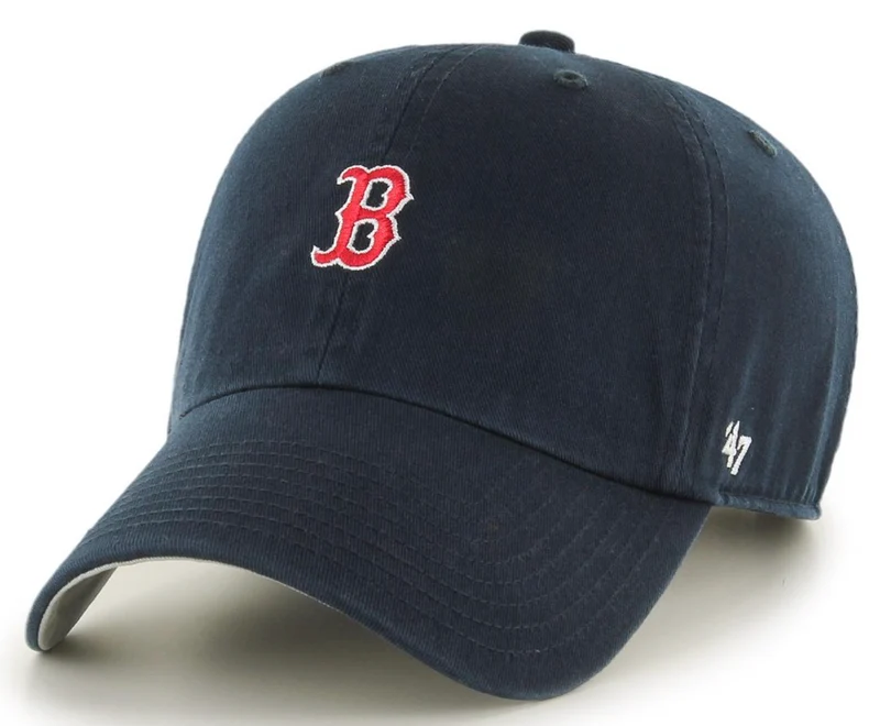 '47 Brand Unisex Boston Red Sox Clean Up Cap – Marineblau