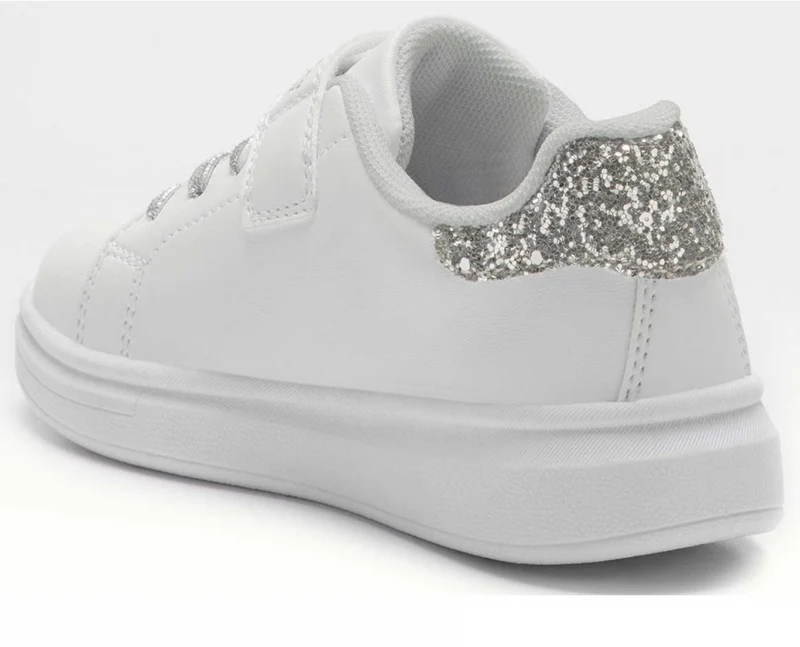 Lelli Kelly Mille Stelle-Turnschuhe für Kinder – Weiß / Silber