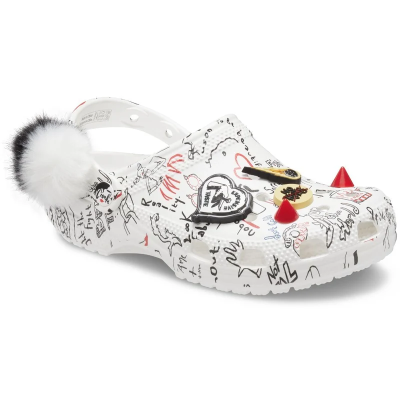 Crocs Damen Cruella II Jibbitz Clog – Weiß