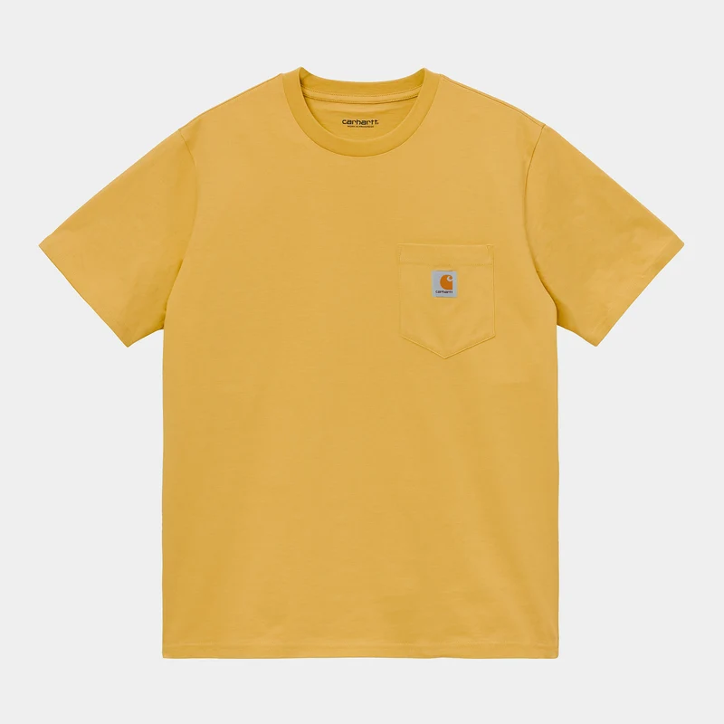 Carhartt WIP Kurzärmliges Herren-T-Shirt mit Taschen – Popsicle