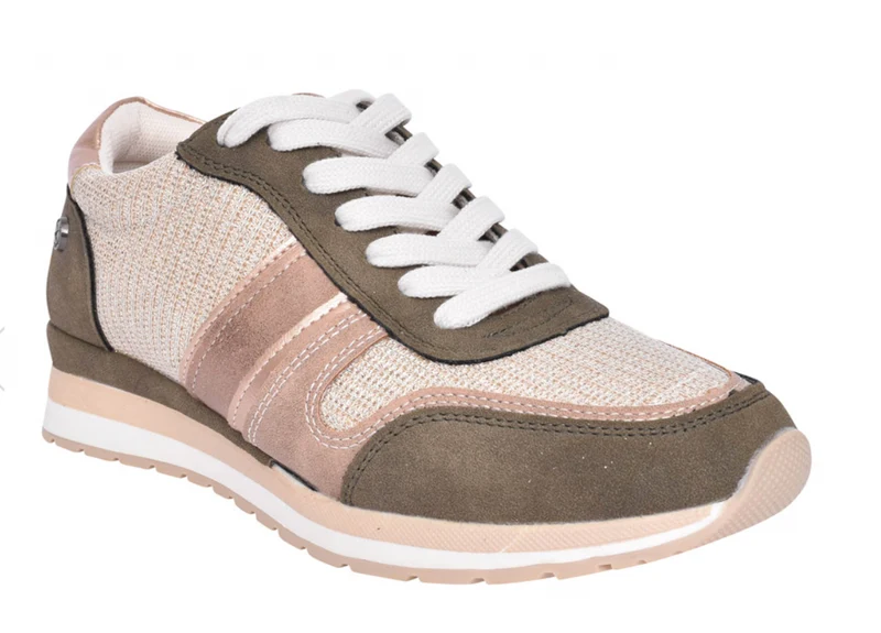 Xti Mode-Sneaker für Damen – Khaki