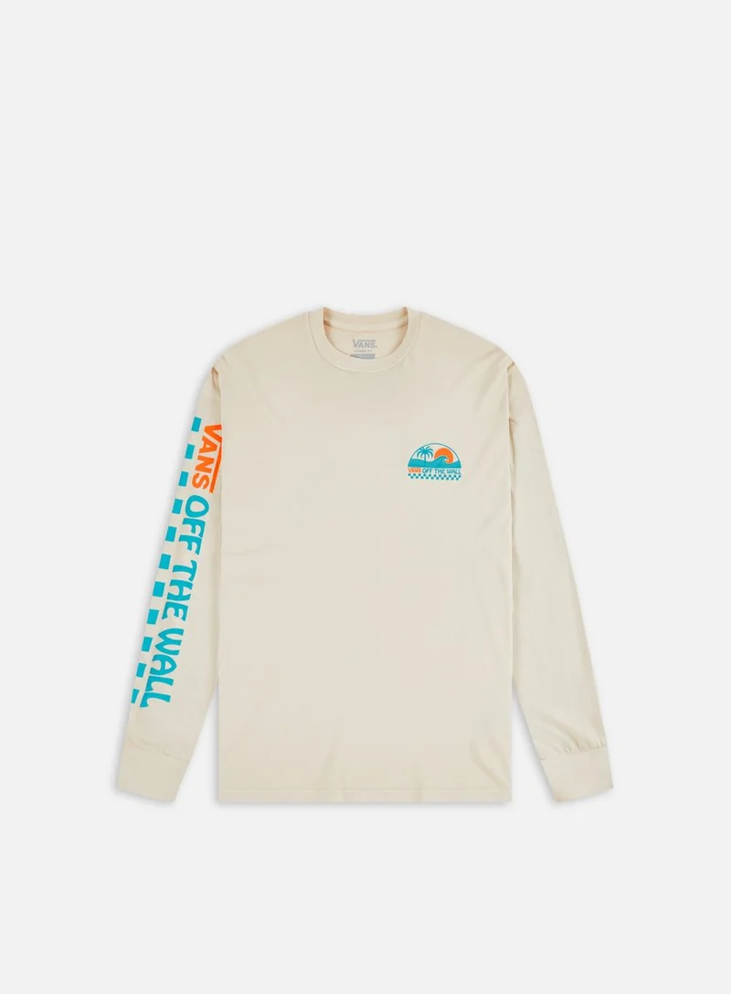 Vans Langärmliges Herren-T-Shirt mit Grafik – Haferflocken