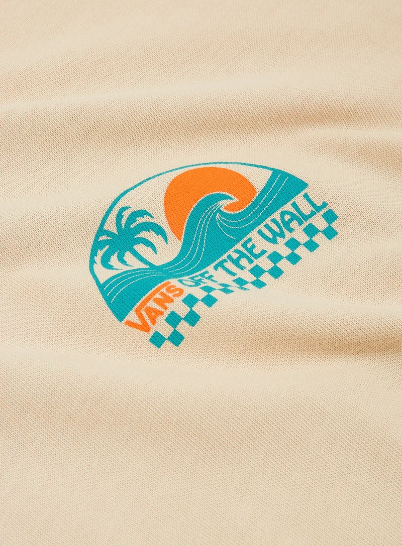 Vans Langärmliges Herren-T-Shirt mit Grafik – Haferflocken