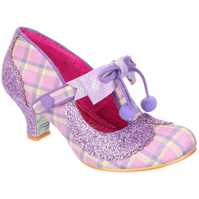 Irregular Choice Damen Charming Chum High Heels - Lilac Multi