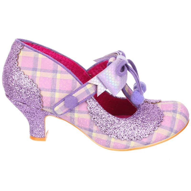 Irregular Choice Damen Charming Chum High Heels - Lilac Multi