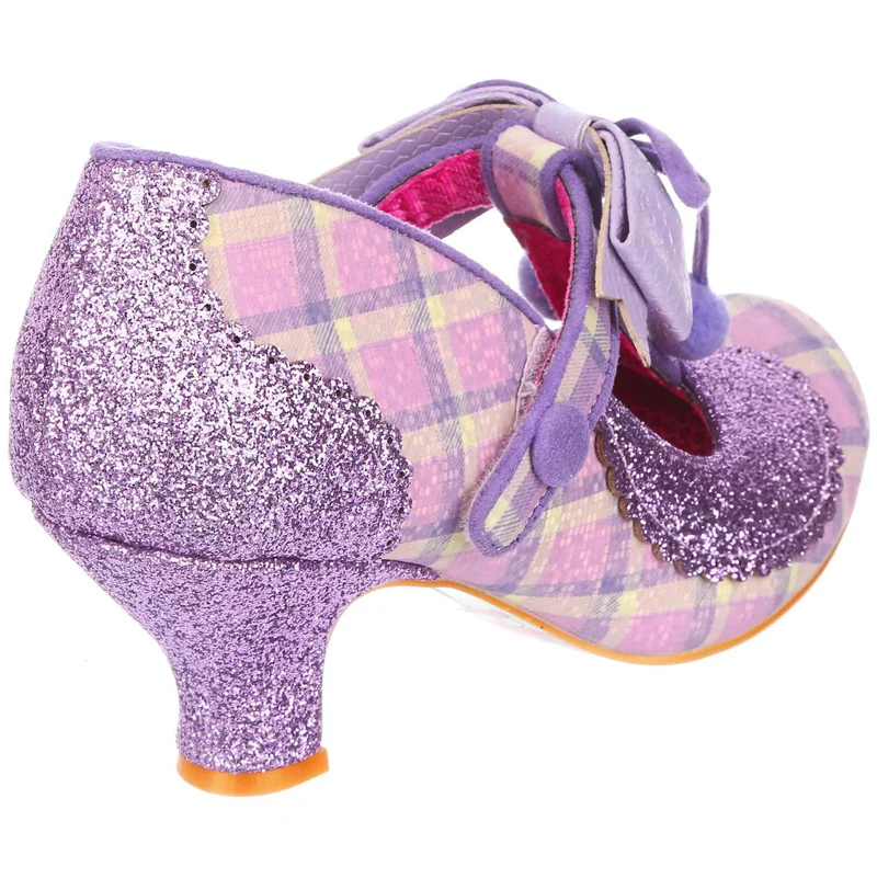 Irregular Choice Damen Charming Chum High Heels - Lilac Multi
