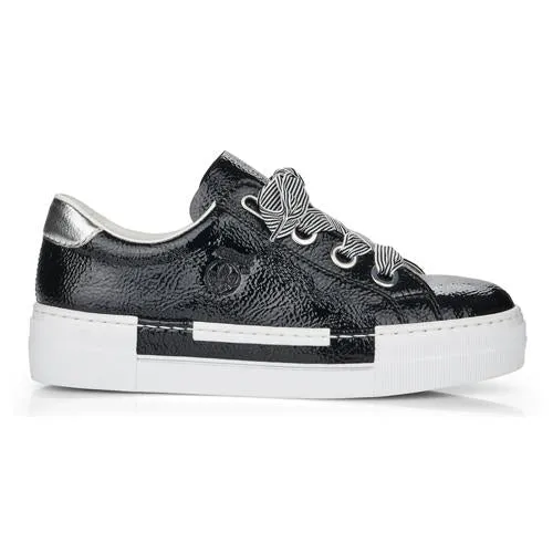 Rieker Modischer Damen-Sneaker – Schwarz