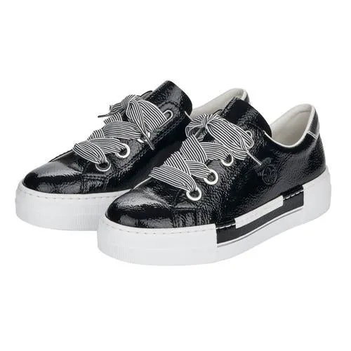 Rieker Modischer Damen-Sneaker – Schwarz