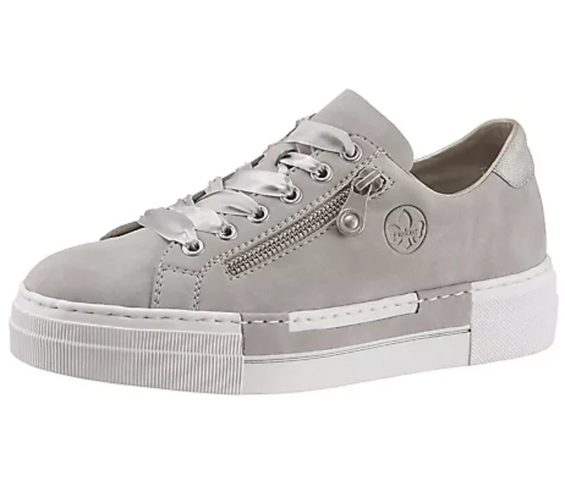 Rieker Modische Damen-Sneaker – Grau