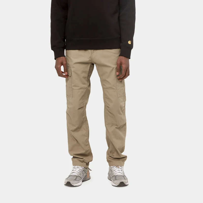 Carhartt WIP Herren-Luftfahrthose – Leder gespült